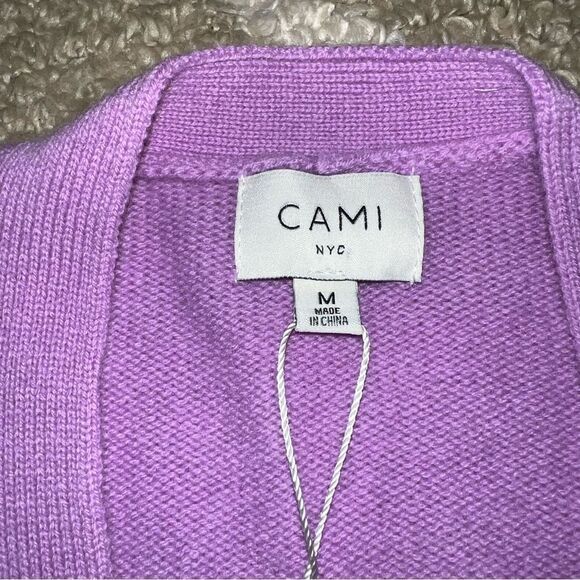 Cami NYC purple cardigan size M - Picture 4 of 10